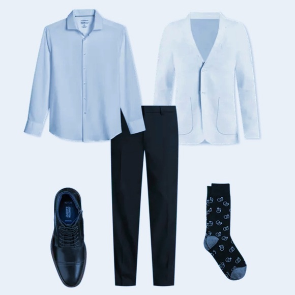 Kenneth Cole Premium Stretch Slim-Fit Dark Blue Dress Pants Men’s Size 36x32 - Picture 15 of 16